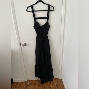 Abercrombie & Fitch Black Backless Dress